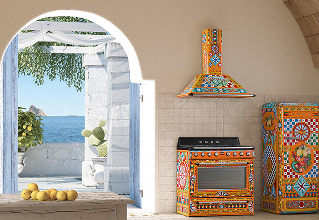 Smeg, continua la collaborazione con Dolce & Gabbana