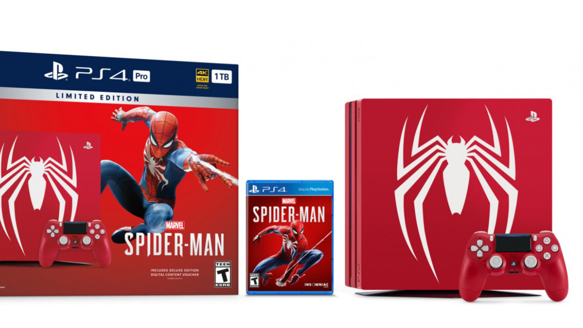 Sony annuncia un bundle PS4 per Marvel Spider-Man