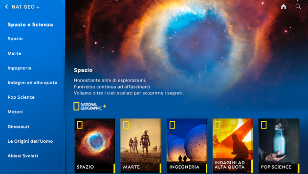 Su Sky On Demand arriva National Geographic +
