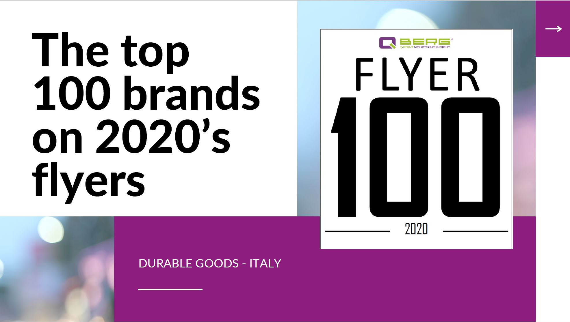 Top 100 brands on 2020’s flyer