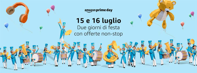 Torna il Prime Day il 15/16 luglio Torna il Prime Day il 15/16 luglio
