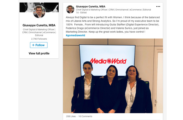 Valeria Surico è il nuovo direttore marketing di MediaWorld