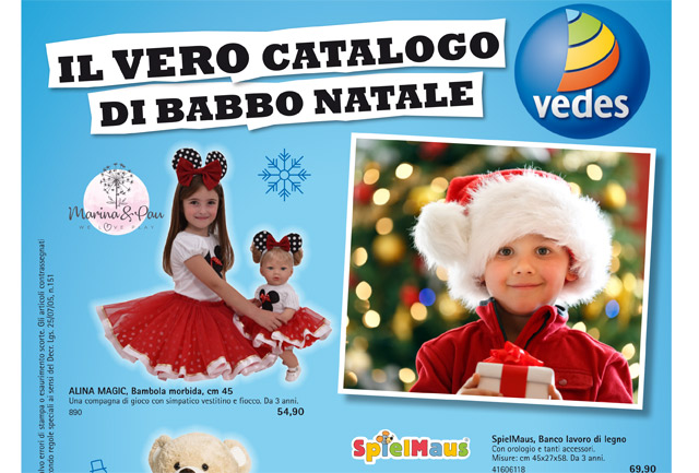 Vedes presenta il catalogo di Natale Vedes presenta il catalogo di Natale