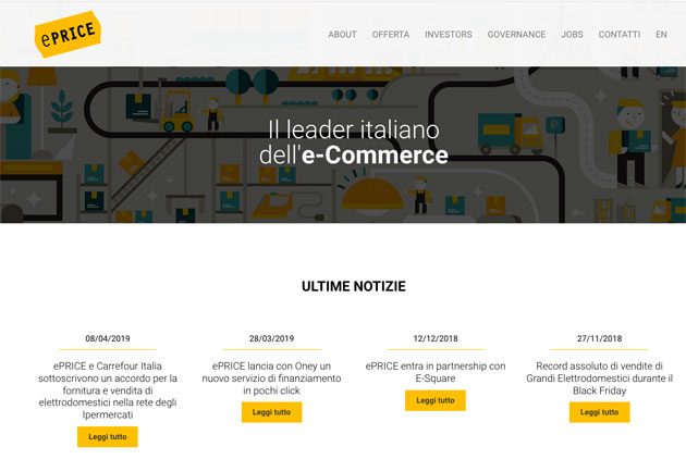 ePrice annuncia l’accordo con Carrefour