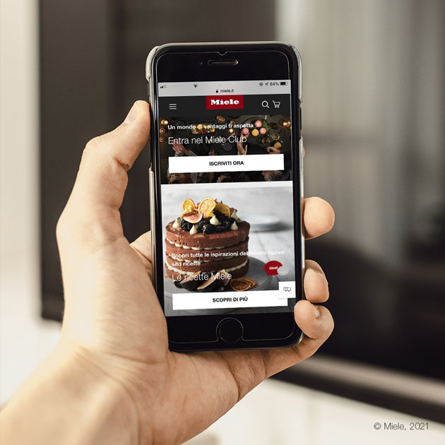 Miele rinnova il sito Miele rinnova il sito