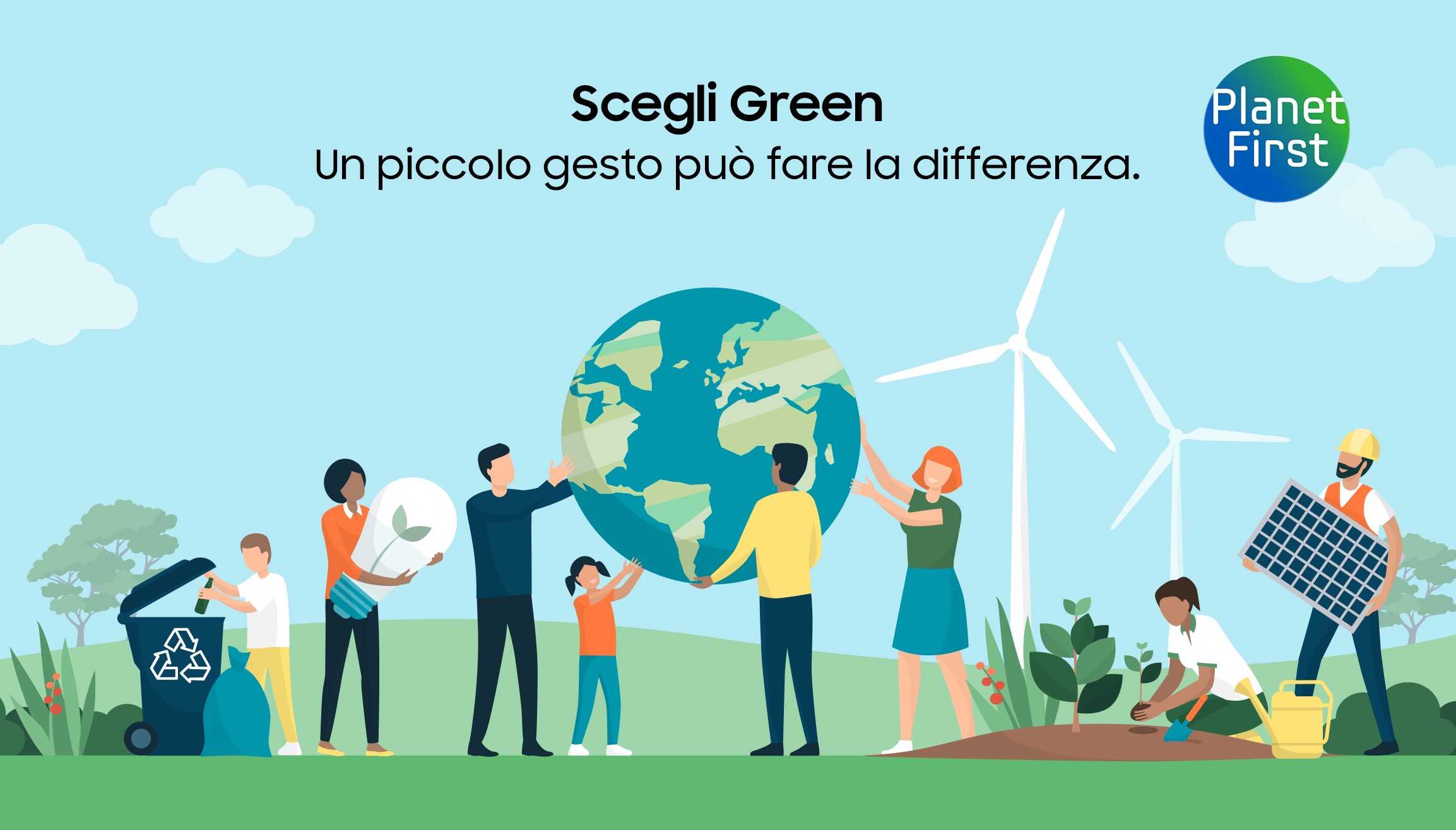 “Scegli Green” di Samsung “Scegli Green” di Samsung