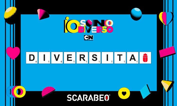 Spin Master e Scarabeo main sponsor di #Iosonodiverso Spin Master e Scarabeo main sponsor di #Iosonodiverso
