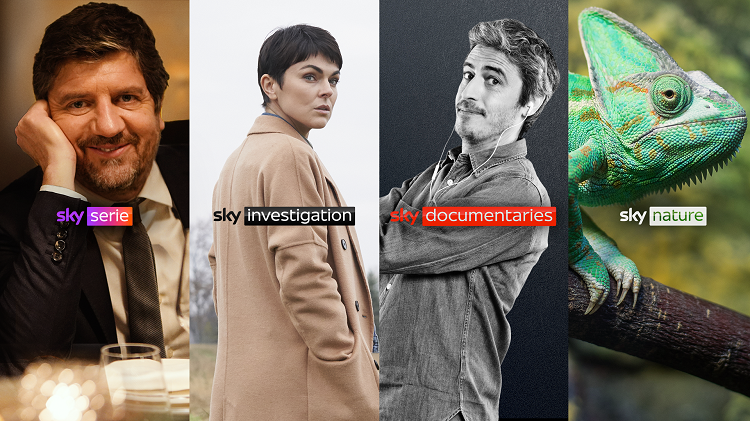 Da luglio quattro nuovi canali a brand Sky Da luglio quattro nuovi canali a brand Sky