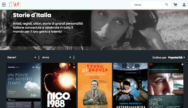 Si chiama ITsART, ma sembra di leggere CHILI Si chiama ITsART, ma sembra di leggere CHILI
