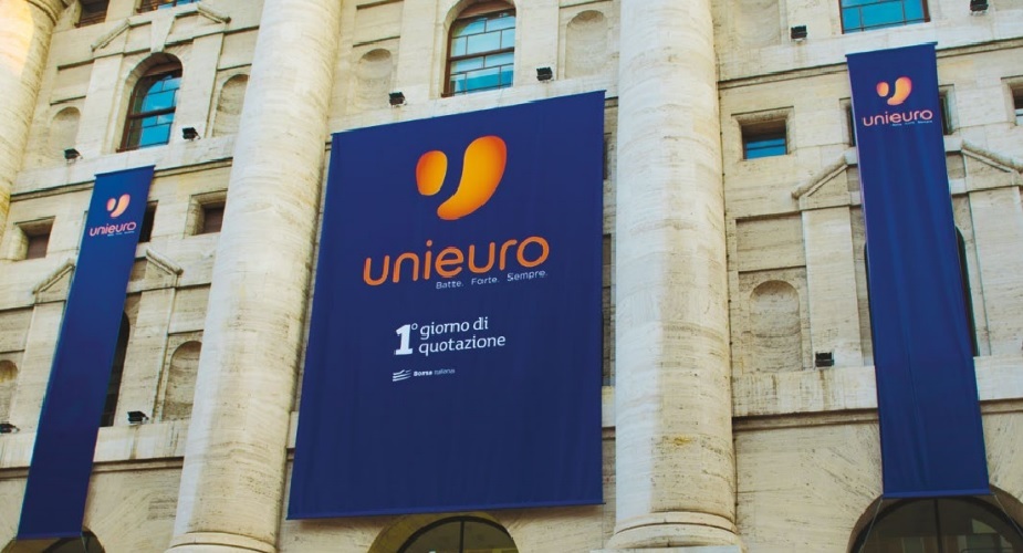 Unieuro: dal 21 giugno nell’indice FTSE Italia Mid Cap