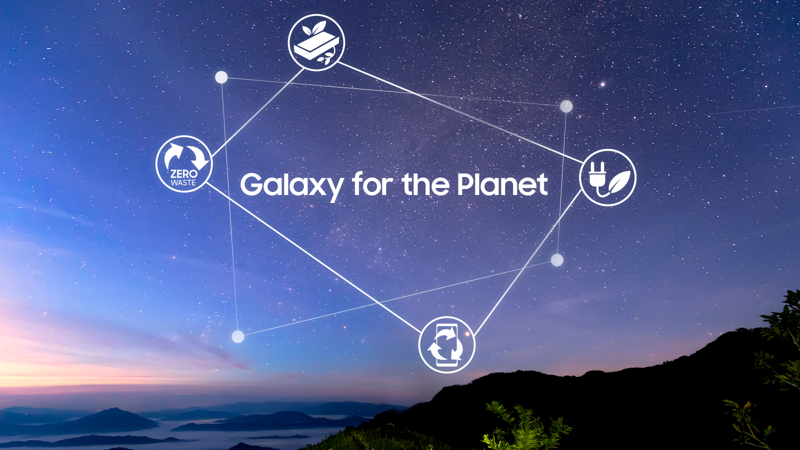 Samsung presenta Galaxy for the Planet Samsung presenta Galaxy for the Planet