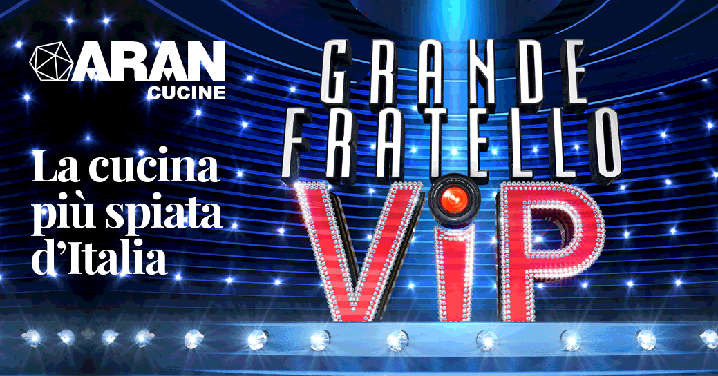 ARAN Cucine al Grande Fratello Vip ARAN Cucine al Grande Fratello Vip