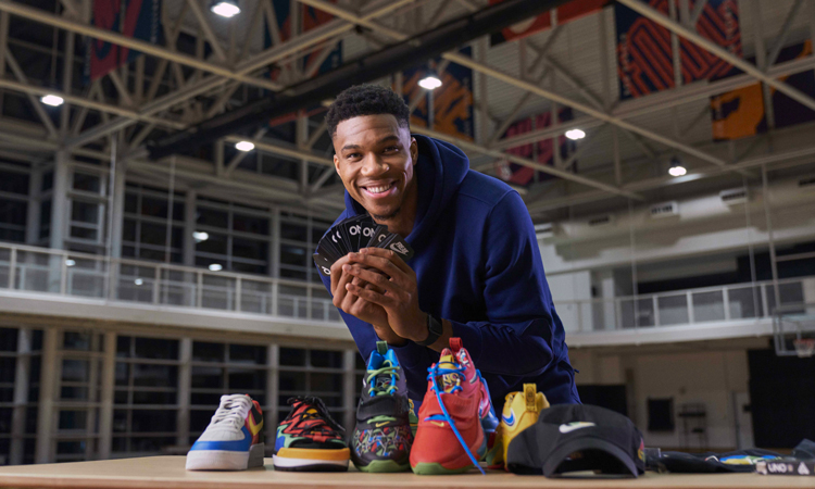 Uno collabora con Nike e Giannis Uno collabora con Nike e Giannis