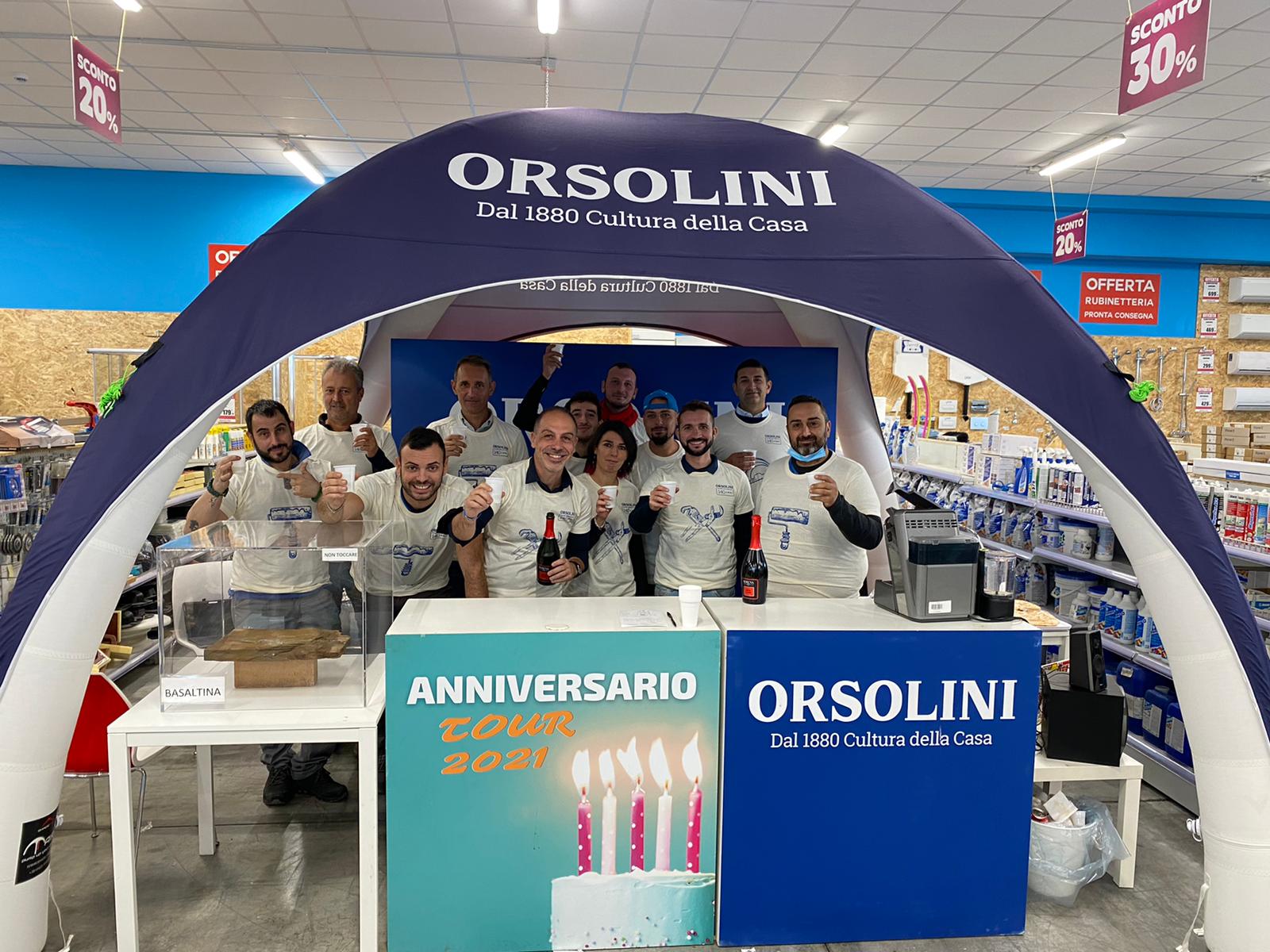 Orsolini festeggia 141 anni di storia Orsolini festeggia 141 anni di storia