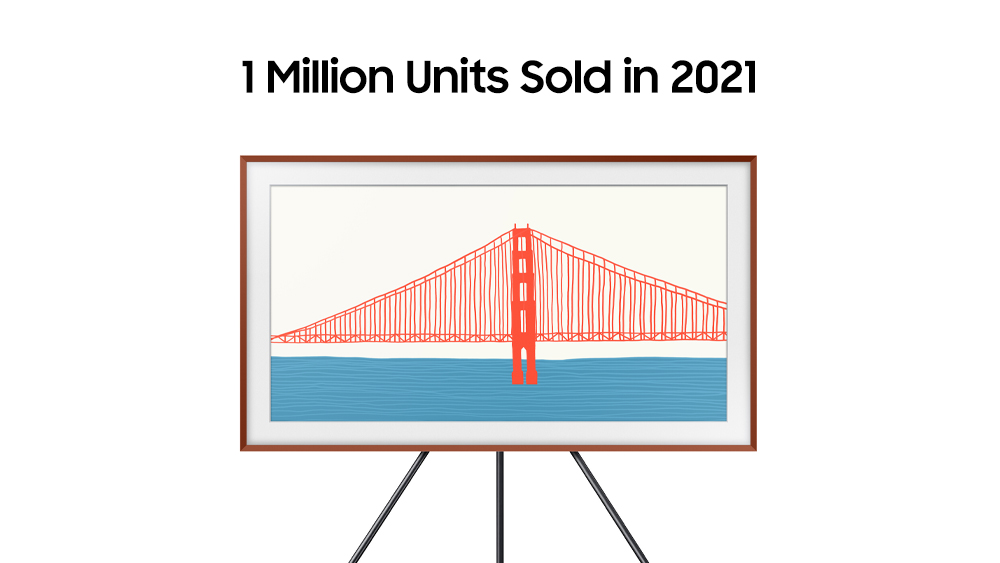 Samsung: 1 millón de películas de ‘The Frame’ vendidas