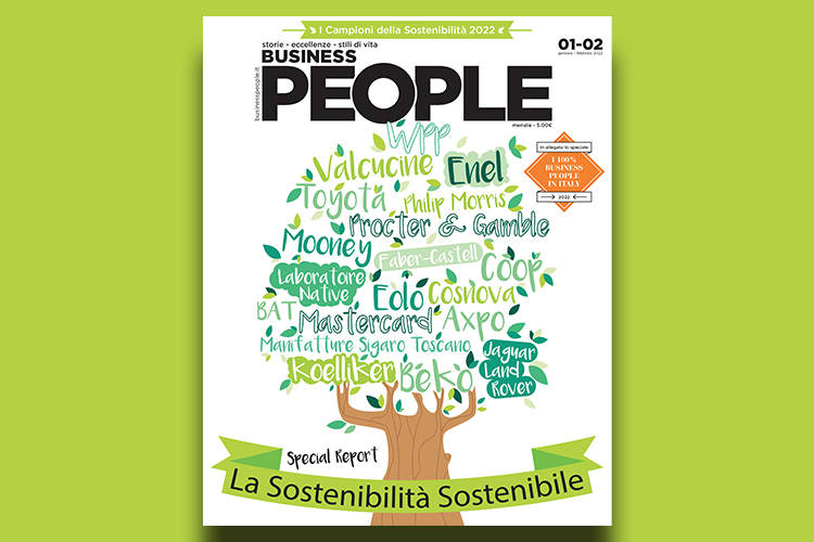 Business People: il 2022 inizia con I Campioni della Sostenibilità Business People: il 2022 inizia con I Campioni della Sostenibilità