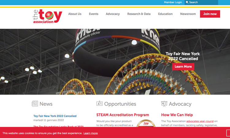 Toy Fair New York 2022 annullata Toy Fair New York 2022 annullata