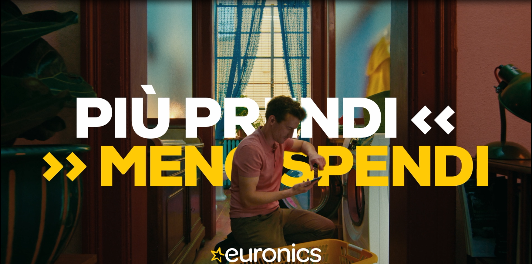 Euronics: “Più prendi, meno spendi”