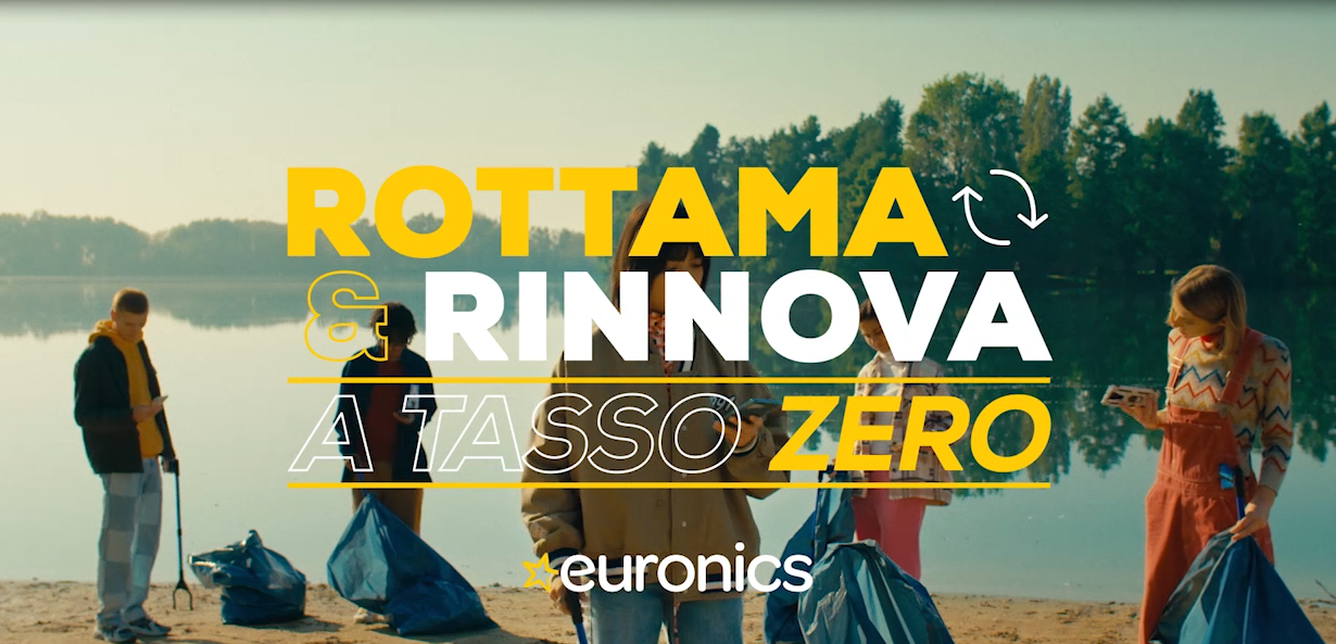 Euronics: al via la promo “Rottama & Rinnova” Euronics: al via la promo “Rottama & Rinnova”