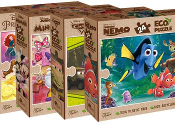 Lisciani, presentati i nuovi Eco Puzzle ispirati alle storie Disney