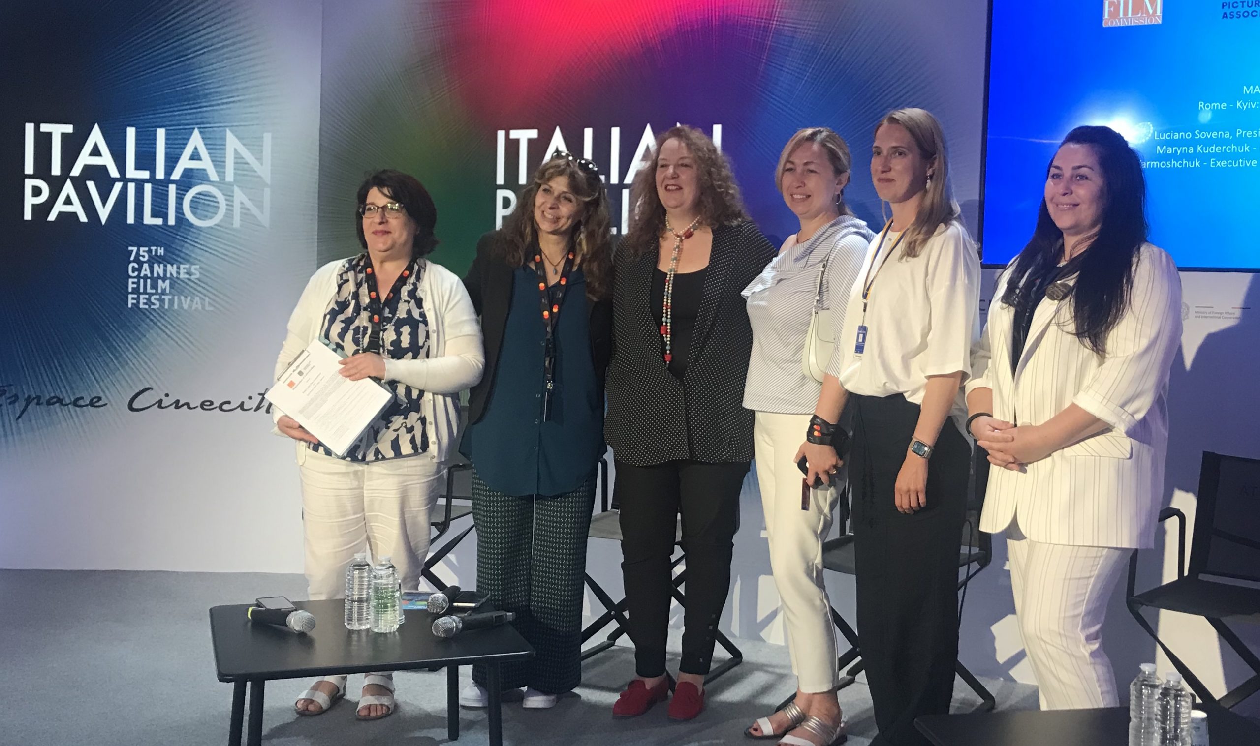 Cannes, Roma Lazio Film Commission vicina all’Ucraina Cannes, Roma Lazio Film Commission vicina all’Ucraina