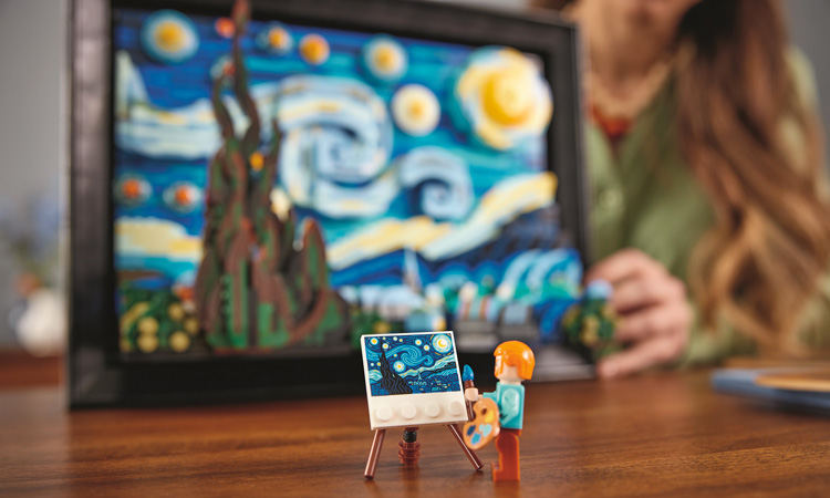 Il Gruppo Lego rende omaggio a Vincent Van Gogh Il Gruppo Lego rende omaggio a Vincent Van Gogh