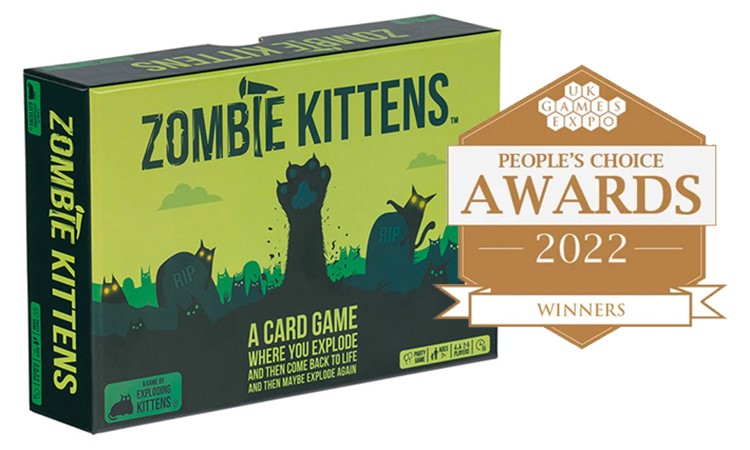 Zombie Kittens, miglior variante alla UK Games Expo 