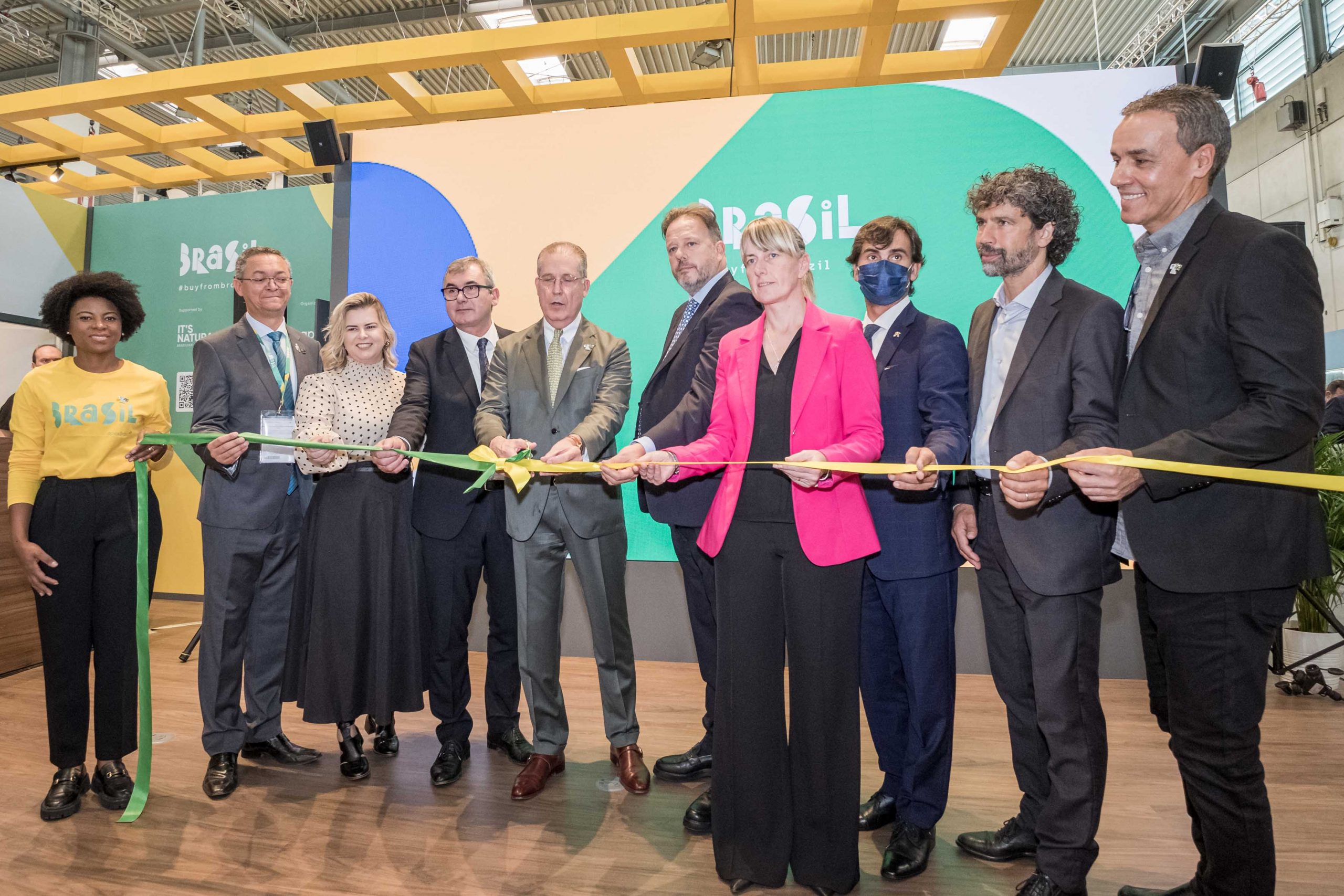 Il Marmomac si colora di verdeoro Il Marmomac si colora di verdeoro