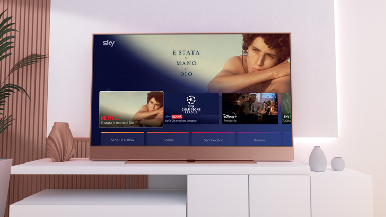 Sky Italia presenta Sky Glass