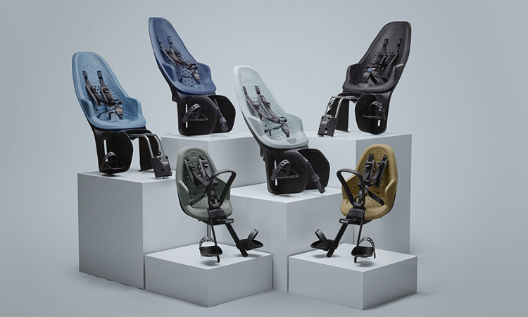 Thule Yepp 2, un nuovo look per la linea di seggiolini per bici Thule Yepp 2, un nuovo look per la linea di seggiolini per bici