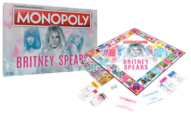 È arrivato il Monopoly dedicato a Britney Spears