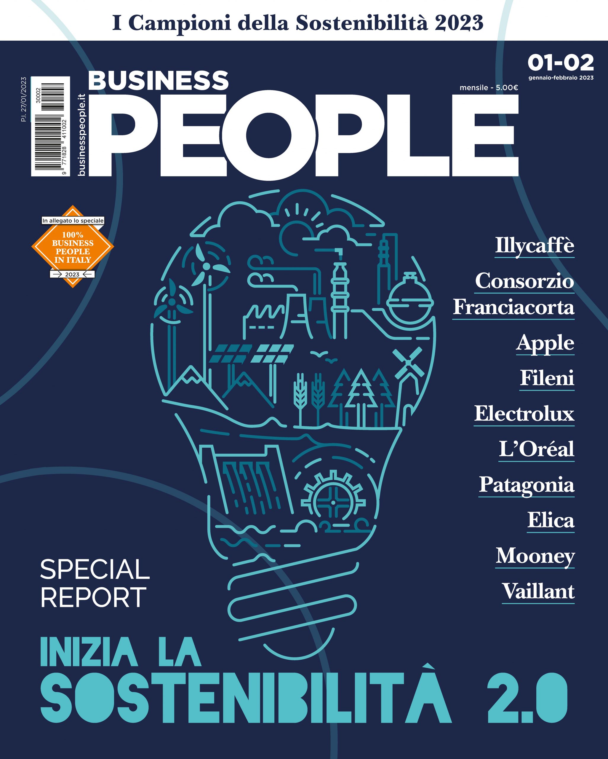 Sostenibilità: su Business People i Campioni del 2023 Sostenibilità: su Business People i Campioni del 2023