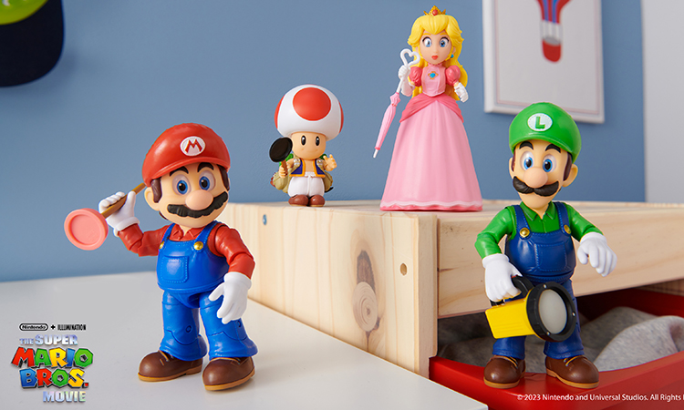 Jakks Pacific svela i prodotti dedicati a Super Mario Bros. Il film