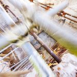 Saverio Lombardi Vallauri fotografa un cantiere di GaS Studio