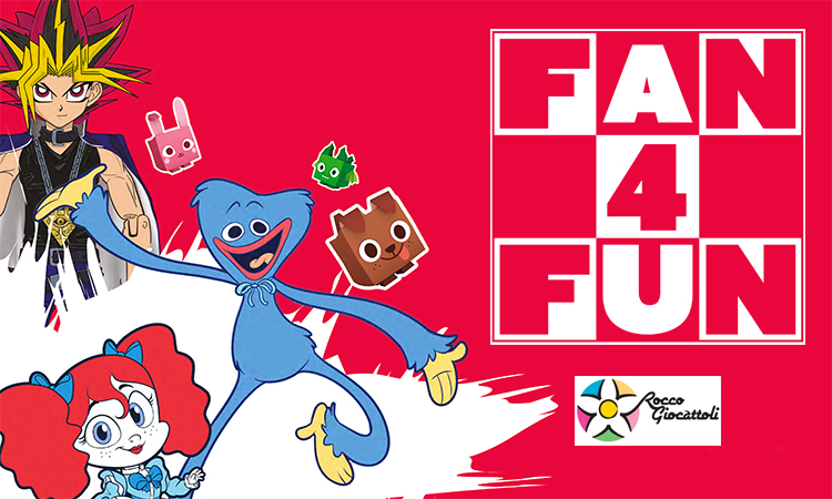 FAN4FUN, il brand di Rocco Giocattoli per fan di videogiochi e anime FAN4FUN, il brand di Rocco Giocattoli per fan di videogiochi e anime