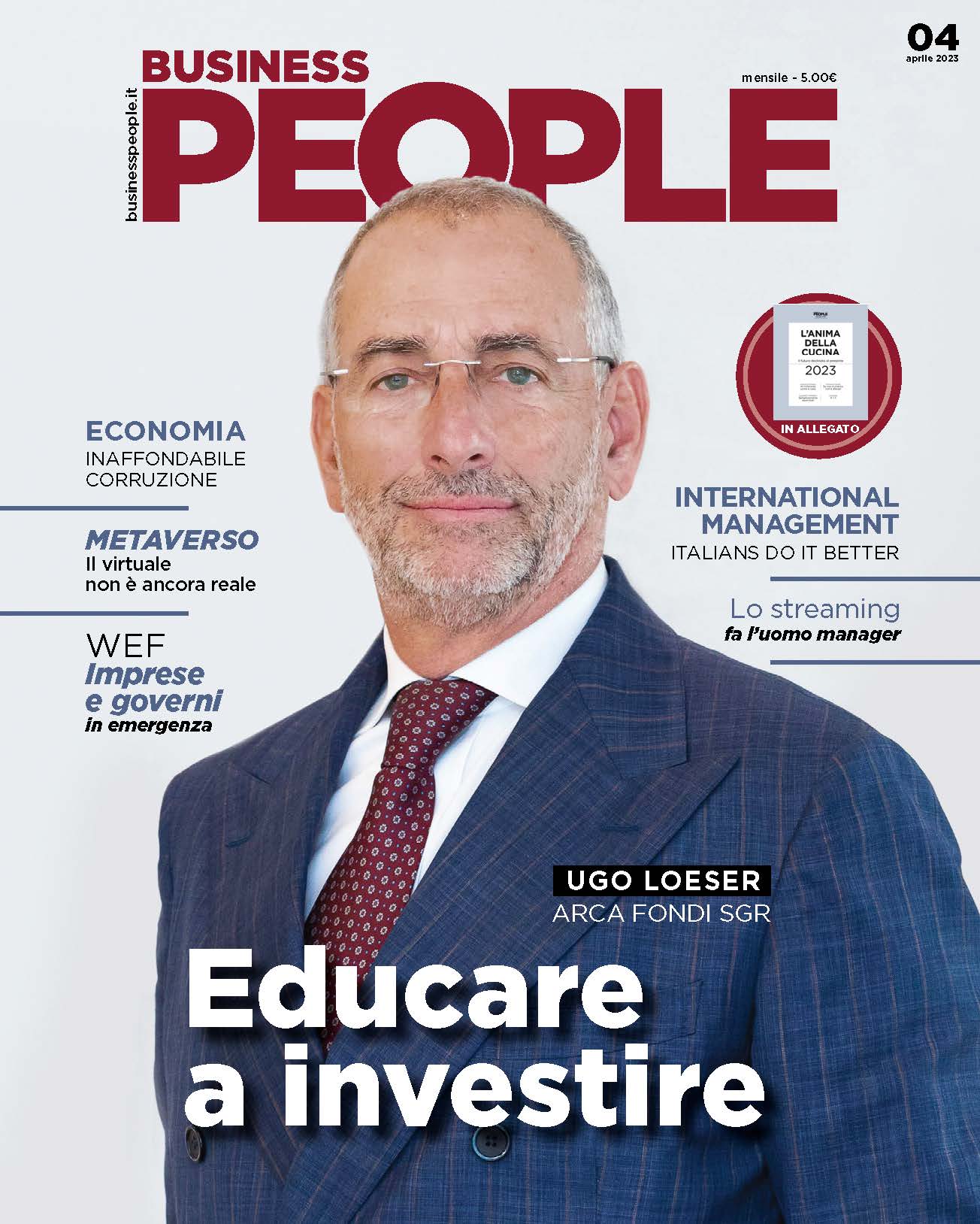 Business People in edicola con L’anima della cucina Business People in edicola con L’anima della cucina