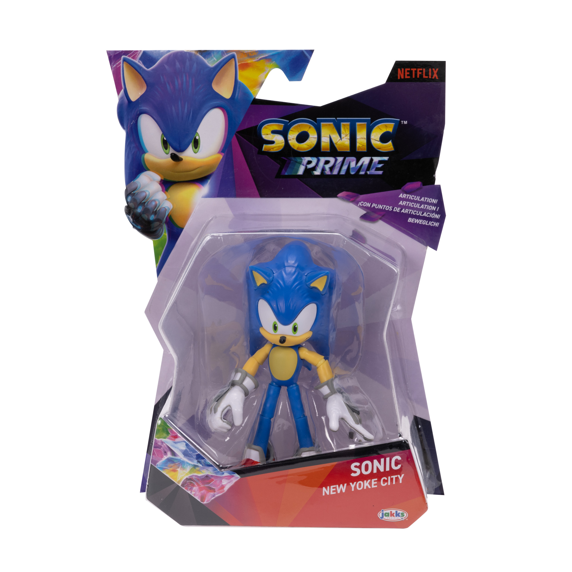 JAKKS Pacific svela la nuova linea di giocattoli di Sonic Prime