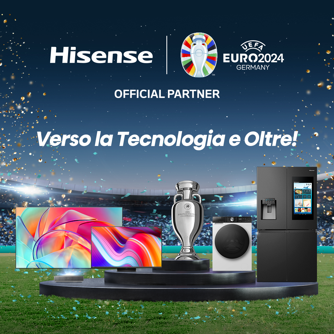 Hisense sarà sponsor degli europei di calcio Hisense sarà sponsor degli europei di calcio