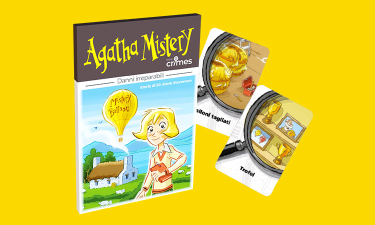 Agatha Mistery, in arrivo il board game della serie di libri gialli per ragazzi Agatha Mistery, in arrivo il board game della serie di libri gialli per ragazzi