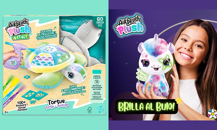 Rocco Giocattoli lancia la nuova campagna per Airbrush Plush Rocco Giocattoli lancia la nuova campagna per Airbrush Plush