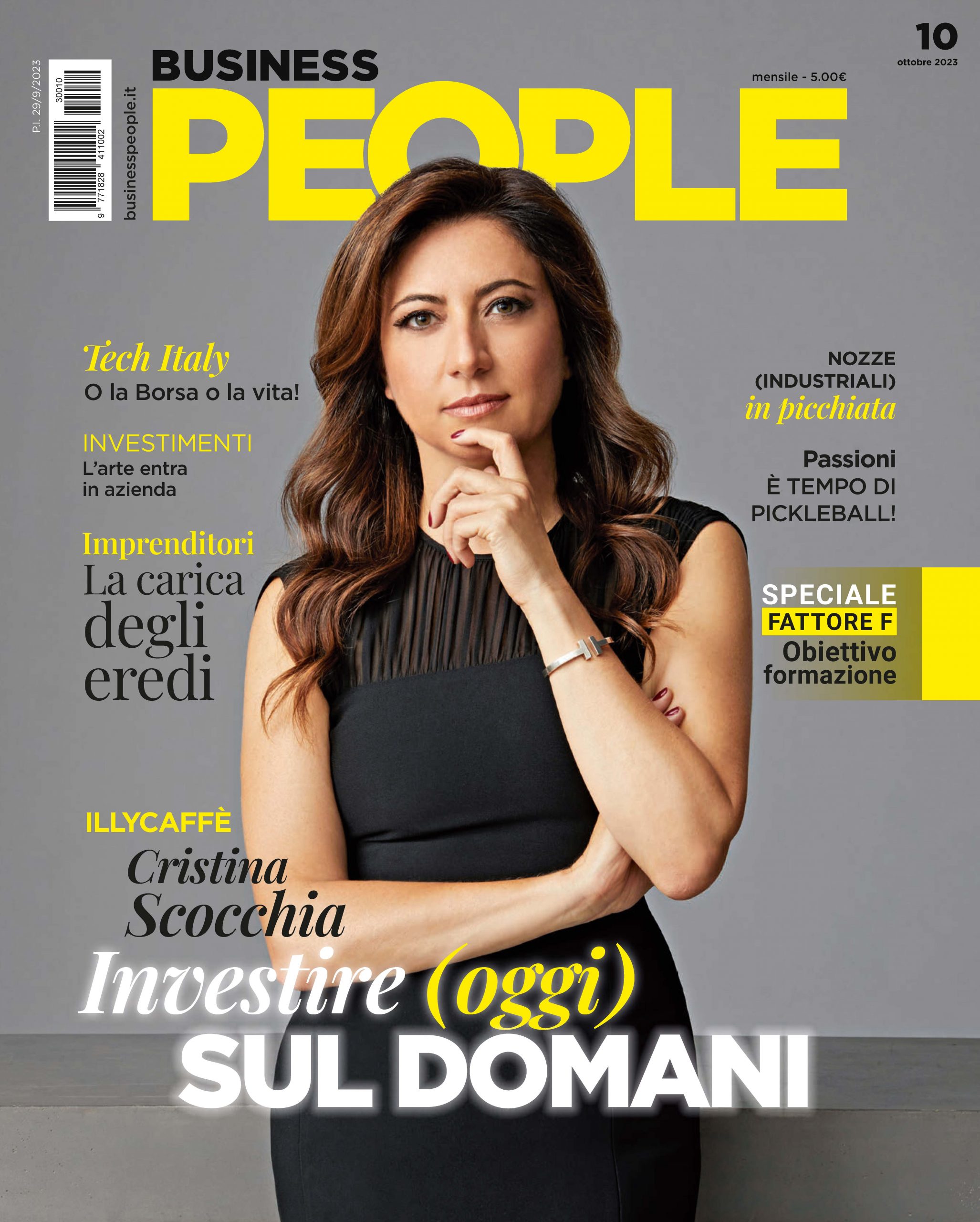 Un’anteprima su Business People di ottobre