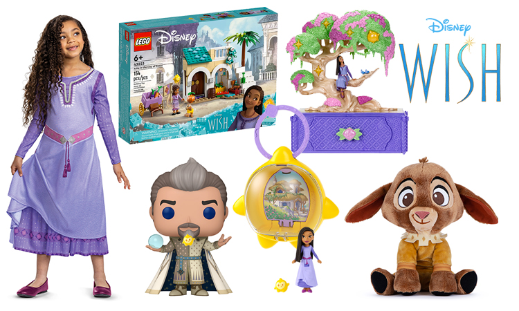 Wish, tutti i giocattoli e i consumer products dedicati al film Disney