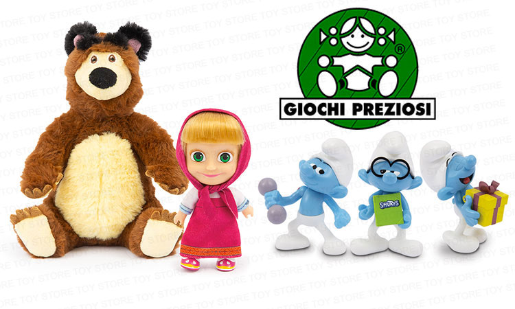 Esclusivo, Giochi Preziosi diventa Master Toy de I Puffi e Masha e