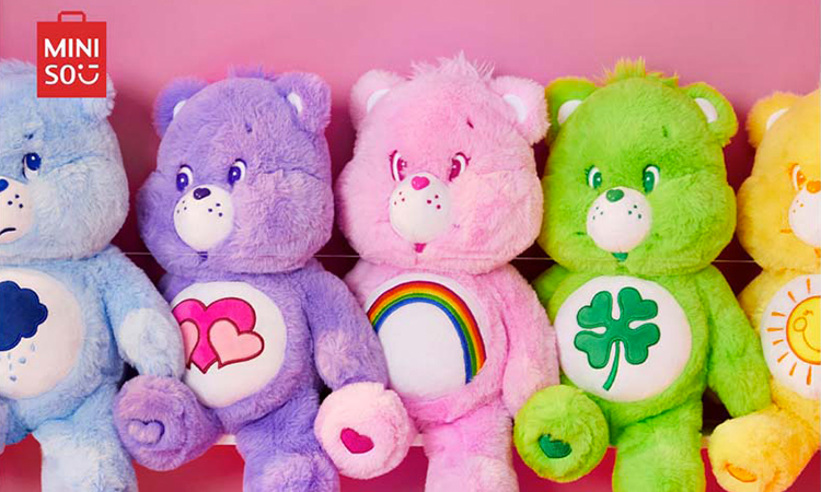 Miniso, arrivano sugli scaffali anche i prodotti Care Bears - E