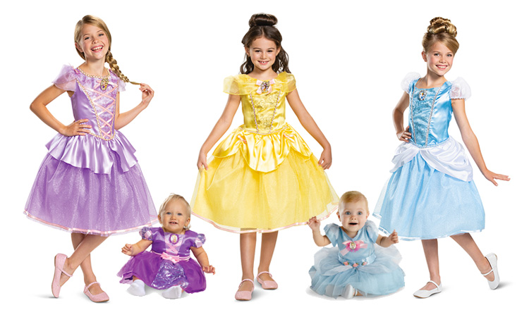 Costume Cenerentola Disney Princess 7-8 anni