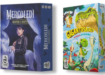 Cranio Creations, tra le novità i giochi di Mercoledì e Gigantosaurus